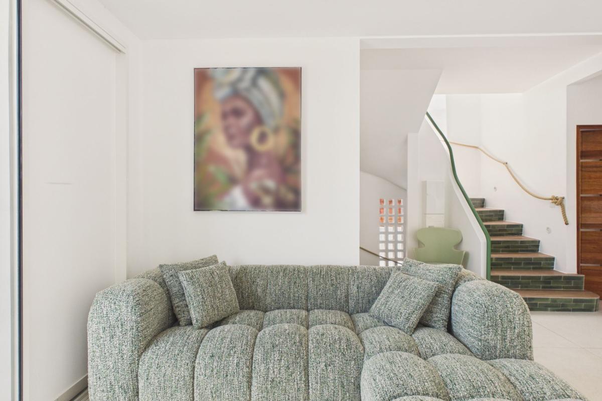 Location villa tout à pied 8 couchages Martinique - salon